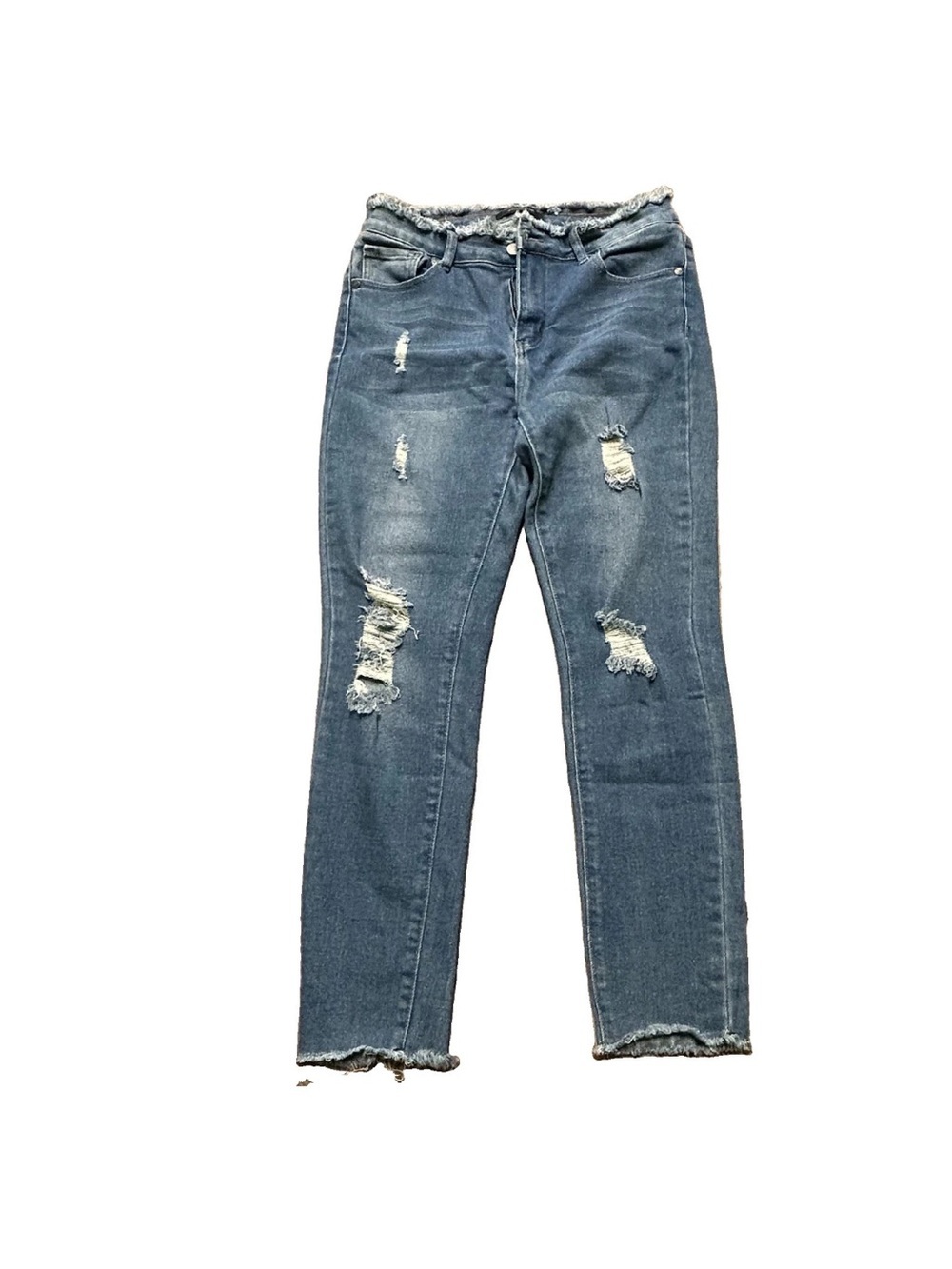 Juniors Between Us Jeans Skinny Ripped Size 13